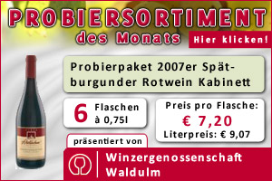 2007er Spätburgunder Rotwein Waldulmer Pfarrberg Kabinett mild oder trocken 2007er Spätburgunder Rotwein Waldulmer Pfarrberg Kabinett mild oder trocken