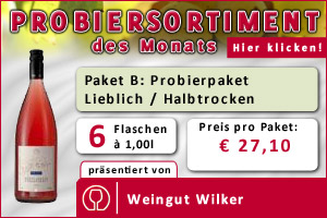 Probierpaket Lieblich / Halbtrocken 6 Flaschen