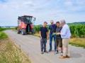Professionelle Weinernte in unseren Weinbergen