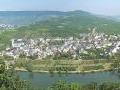 Panoramablick auf die Mosel und Minheim Panoramablick auf die Mosel und Minheim