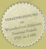 Ferienwohnung im Winzerhof von Schleinitz 
