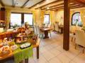 Frühstücksraum - Weinurlaub in der Pfalz